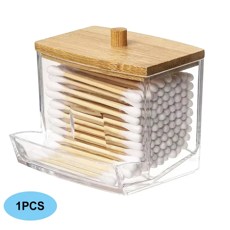 1PCS Clear Cotton Swab Holder- Plastic Dispenser for Bathroom Vanity, Makeup Cotton Bud Storage
1PCS Clear Cotton Swab Holder- Plastic Dispenser for Bathroom Vanity, Makeup Cotton Bud Storage