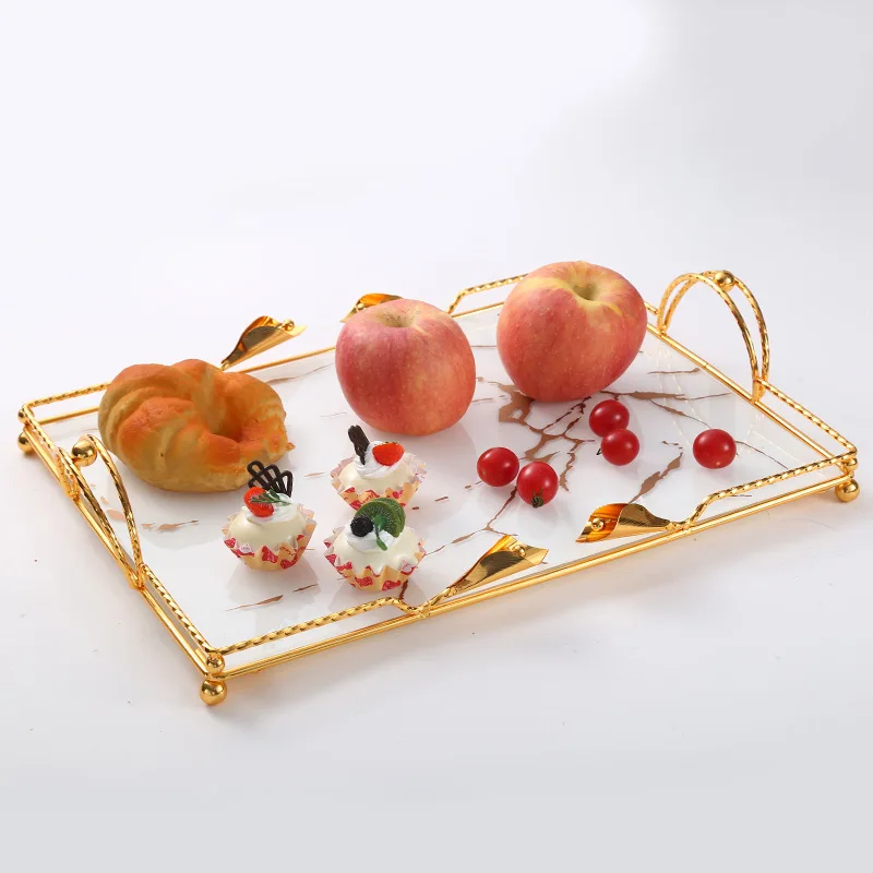 marble tea tray light luxury fruit tray household coffee table living room storage metal dessert rack
marble tea tray light luxury fruit tray household coffee table living room storage metal dessert rack