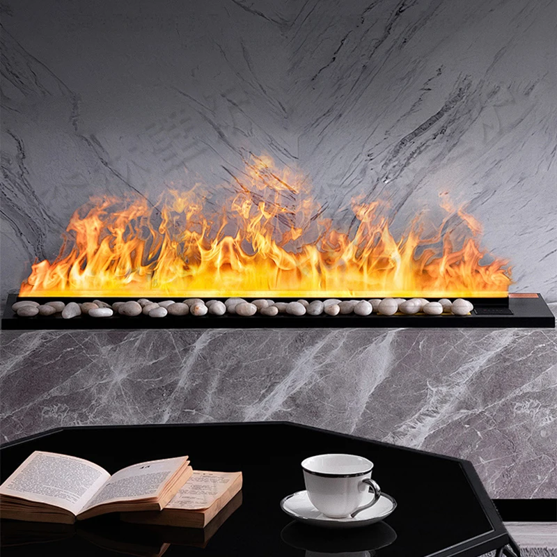3D Decorative Electric Wall-Mounted Fireplace Insert Multicolor Simulated Flame Remote App Control Energy-Saving LED Display
3D Decorative Electric Wall-Mounted Fireplace Insert Multicolor Simulated Flame Remote App Control Energy-Saving LED Display