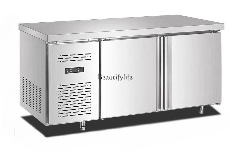 Drawer type refrigerated and frozen commercial refrigerator air-cooled workbench kitchen fresh-keeping horizontal platform
Drawer type refrigerated and frozen commercial refrigerator air-cooled workbench kitchen fresh-keeping horizontal platform