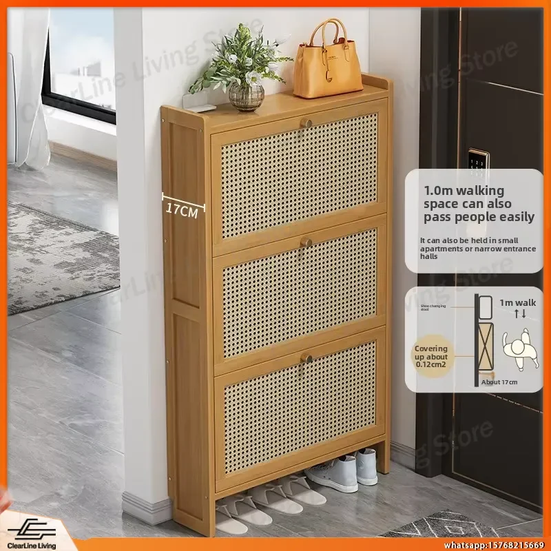 Ultra Thin Multi Layer Shoe Rack Space Saving Dustproof Living Room Hallway Entryway Shoe Cabinet for Home Storage Organizers
Ultra Thin Multi Layer Shoe Rack Space Saving Dustproof Living Room Hallway Entryway Shoe Cabinet for Home Storage Organizers
