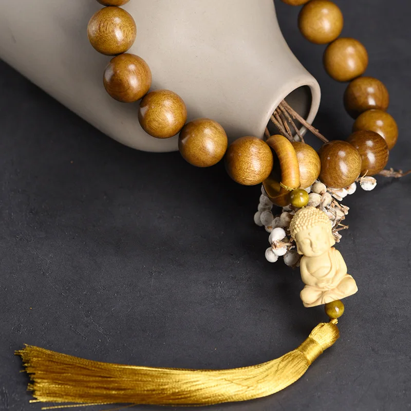 Golden Phoebe Wood Prayer Beads Car Hanging Gear Shift Tassel Rosary Interior Decor Gifts
Golden Phoebe Wood Prayer Beads Car Hanging Gear Shift Tassel Rosary Interior Decor Gifts