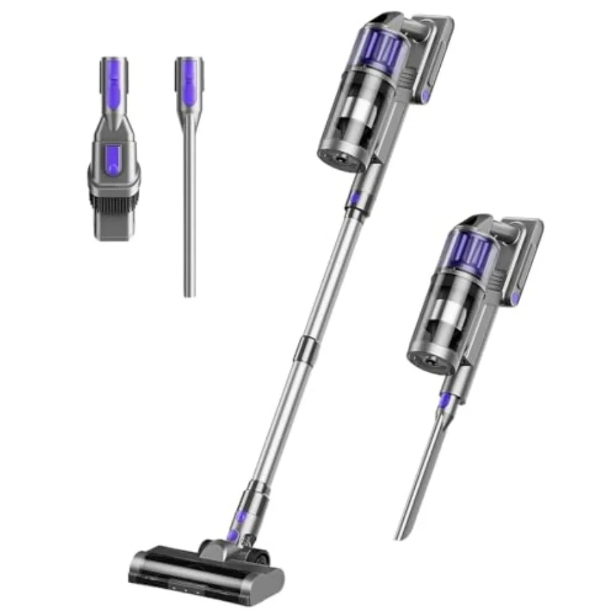 Cordless Vacuum Cleaner - Vacuum Cleaners for Home Stick Handheld Portable Hand Held Rechargeable Battery Vac for Home Pet Hair
Cordless Vacuum Cleaner - Vacuum Cleaners for Home Stick Handheld Portable Hand Held Rechargeable Battery Vac for Home Pet Hair
