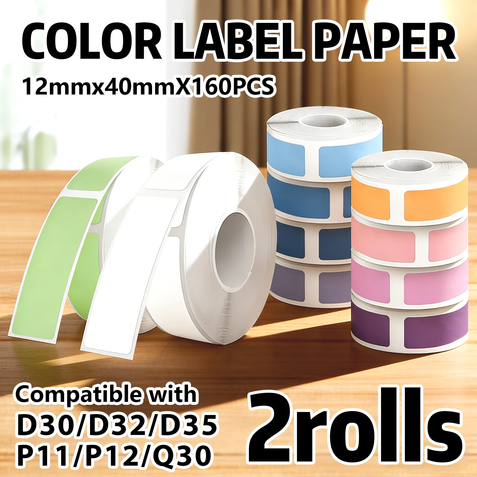 Laser Color Thermal Label Paper, Suitable for P11 P12 P15 Label Printers, Suitable for Home, Office, Business, and Warehouse Use
Laser Color Thermal Label Paper, Suitable for P11 P12 P15 Label Printers, Suitable for Home, Office, Business, and Warehouse Use