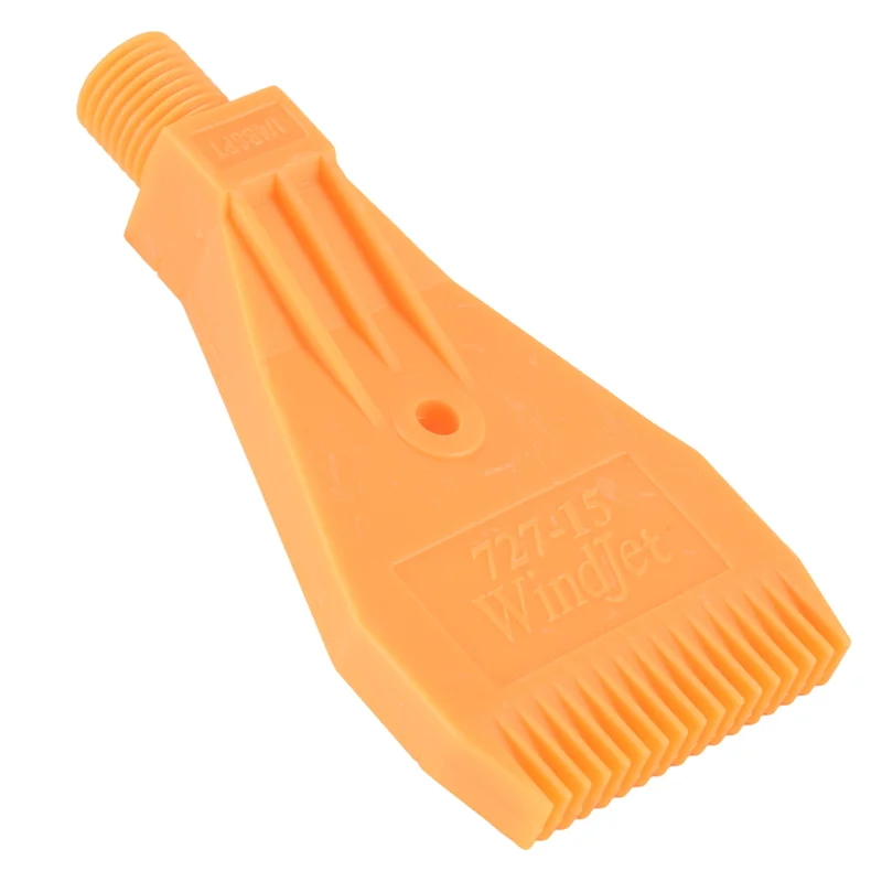 A20F-1/4BSP Male Thread ABS Single Hole Air Blow Off Flat Jet Nozzle Yellow
A20F-1/4BSP Male Thread ABS Single Hole Air Blow Off Flat Jet Nozzle Yellow