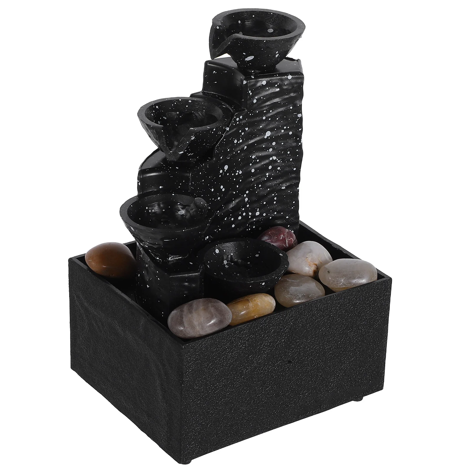 Indoor Waterfall Decoration Table Top Fountain Craft Meticulously Made Desktop Landscape Decor for Home Office Zen Garden Style
Indoor Waterfall Decoration Table Top Fountain Craft Meticulously Made Desktop Landscape Decor for Home Office Zen Garden Style