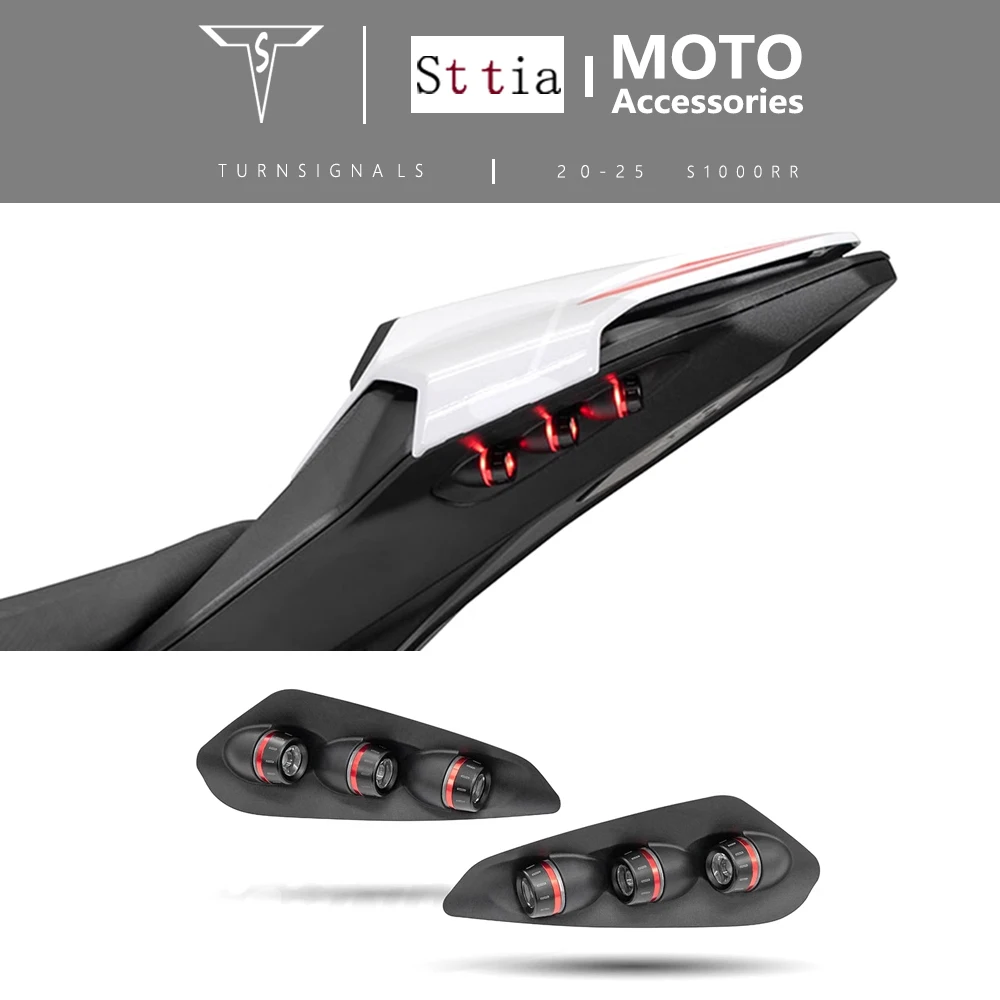 S1000RR Motorcycle In-Tail LED Integrated Tail Light For BMW S1000RR 2020-2022 S 1000 RR 2023 2024 2025 LED Turn Signal Light
S1000RR Motorcycle In-Tail LED Integrated Tail Light For BMW S1000RR 2020-2022 S 1000 RR 2023 2024 2025 LED Turn Signal Light