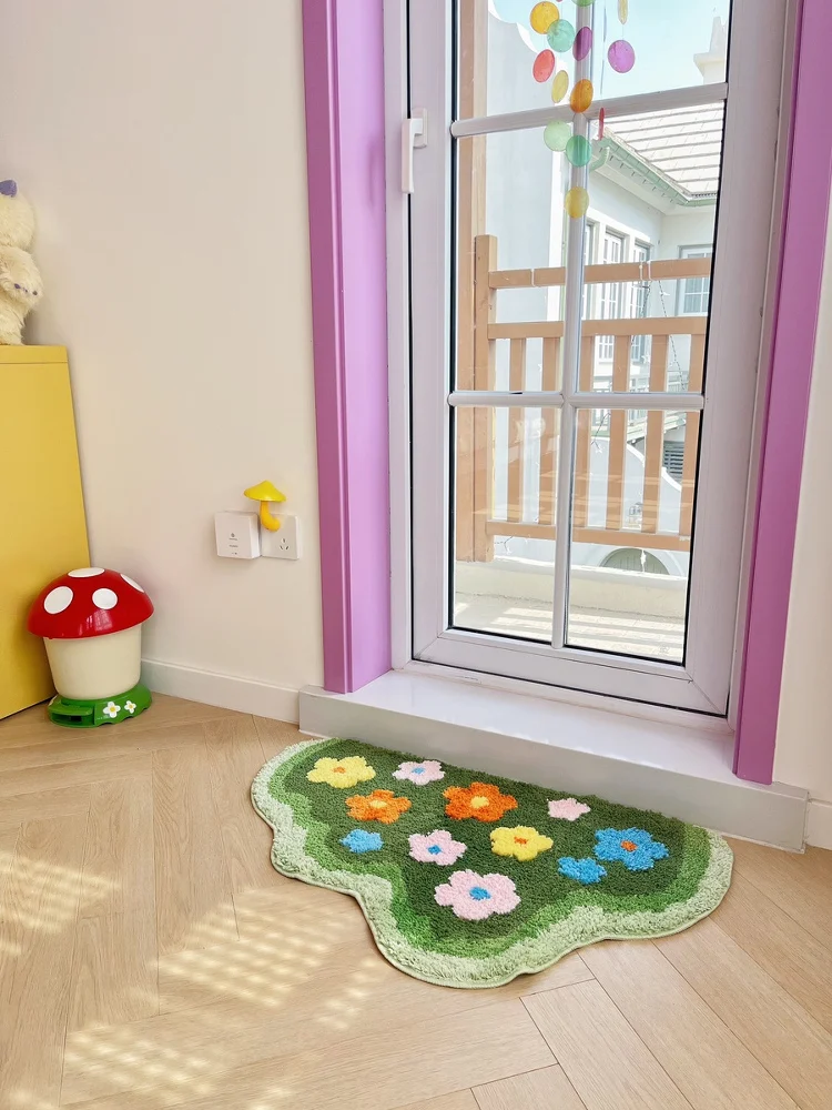 Garden Bathroom Mat Machine Washable Non-Slip Door Mat Home Use Bedroom Plush Carpet Absorbent Kitchen Living Room
Garden Bathroom Mat Machine Washable Non-Slip Door Mat Home Use Bedroom Plush Carpet Absorbent Kitchen Living Room