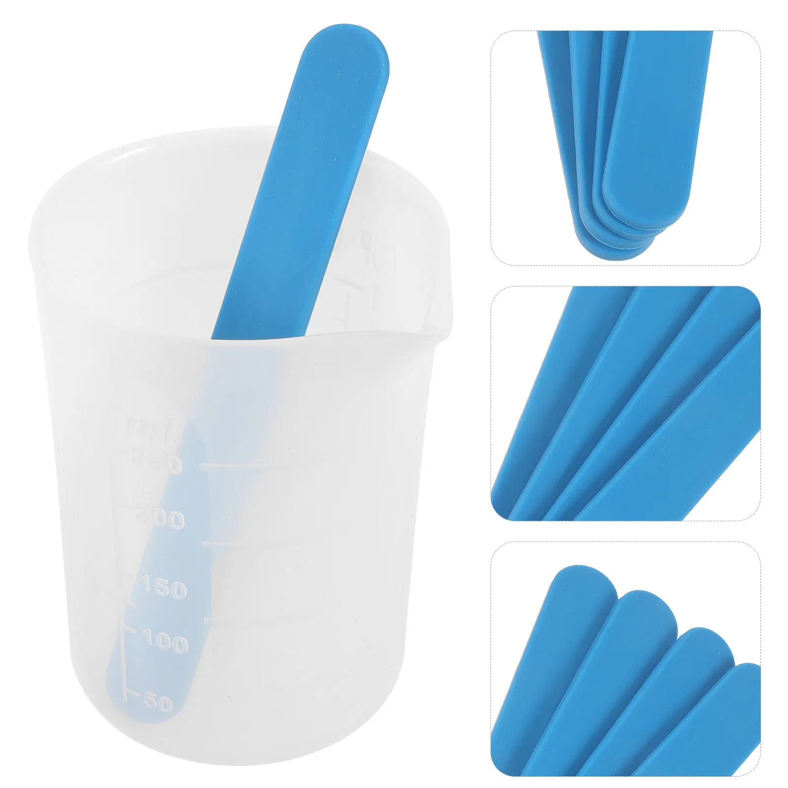 1Set Epoxy Resin Mixing Cup Tool Kit Silicone Stir Stick Silicone Measuring Cups for DIY Craft Resin Art Supplies
1Set Epoxy Resin Mixing Cup Tool Kit Silicone Stir Stick Silicone Measuring Cups for DIY Craft Resin Art Supplies