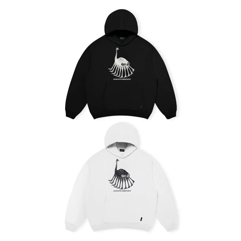 Full of Ostrich Fun Printed Hooded Sweatshirt Men American Street Loose Top for Women Fashion Brand Harajuku Unisex Highstreet
Full of Ostrich Fun Printed Hooded Sweatshirt Men American Street Loose Top for Women Fashion Brand Harajuku Unisex Highstreet