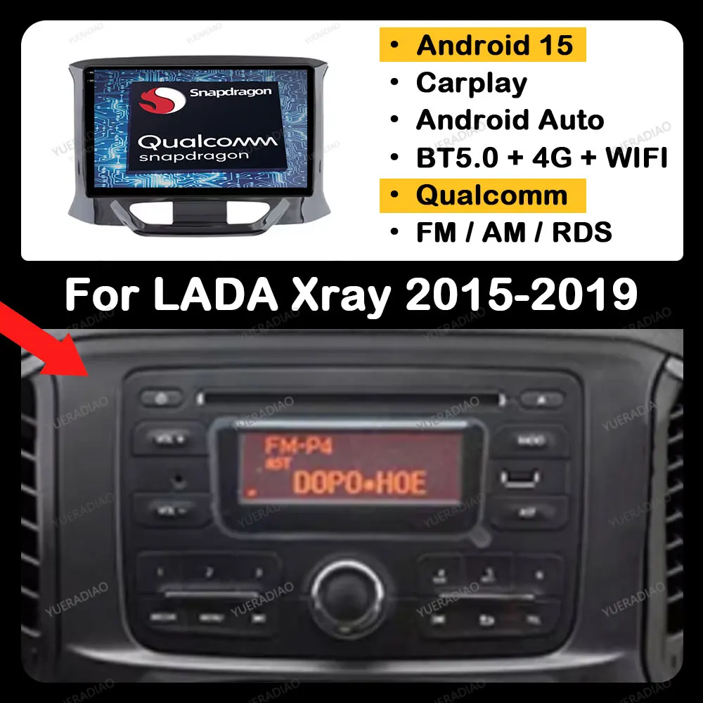 Android 15 Car Radio For LADA Xray X Ray 2015 - 2019 QLED GPS NAVI Multimedia Video Player 4G WIFI Qualcomm Head Unit BT 2DIN
Android 15 Car Radio For LADA Xray X Ray 2015 - 2019 QLED GPS NAVI Multimedia Video Player 4G WIFI Qualcomm Head Unit BT 2DIN
