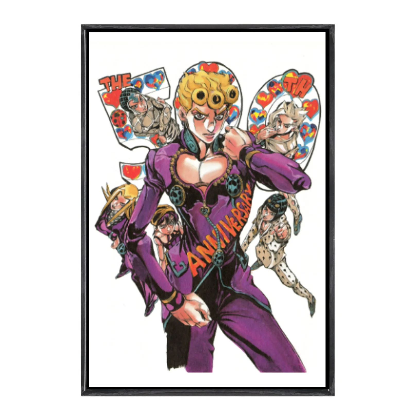 Japanese Manga Jojo's Bizarre Adventure Multi-Size Canvas Poster Double Framed Wall Art Home Decor Home Decor
Japanese Manga Jojo's Bizarre Adventure Multi-Size Canvas Poster Double Framed Wall Art Home Decor Home Decor