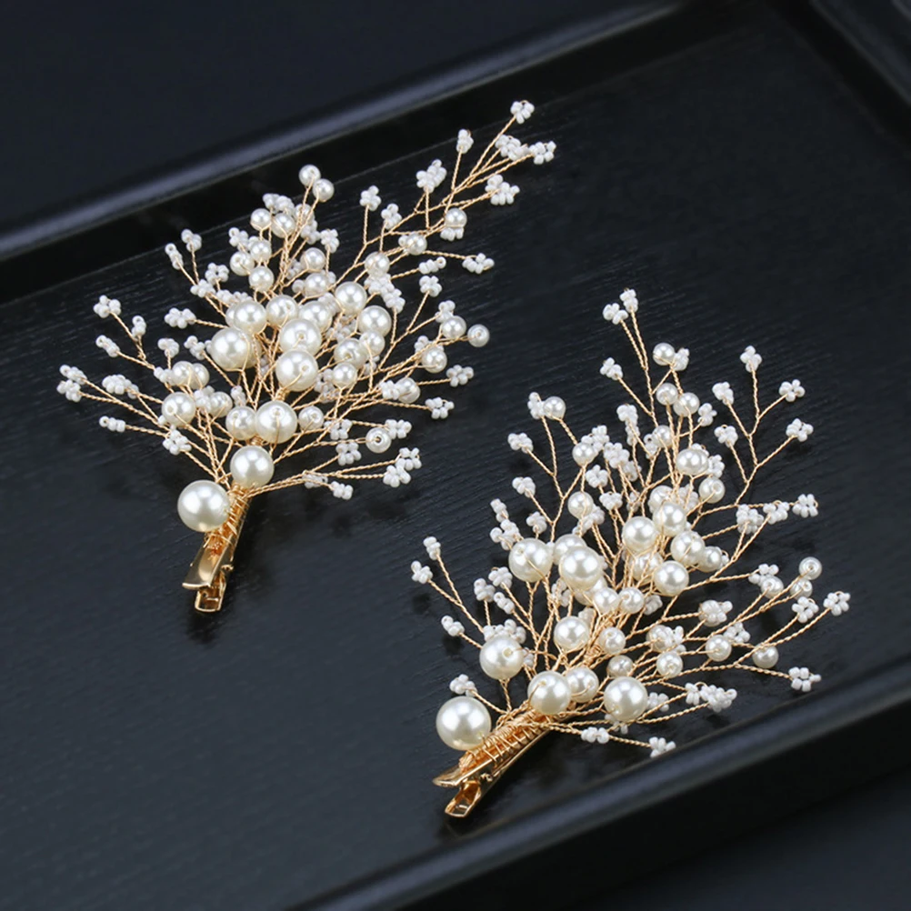 Pearl Cluster Hairpins Lightweight Durable Wedding Party Festival Travel Daily Wear Simple Design Decorations For Women
Pearl Cluster Hairpins Lightweight Durable Wedding Party Festival Travel Daily Wear Simple Design Decorations For Women