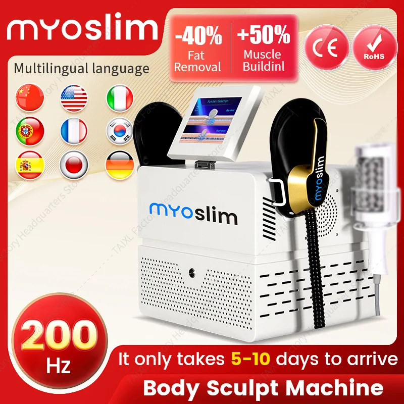 Myoslim Body Sculpting Nova Fat Reduction Muscle Training Device salon body sculpting Designed body treatment thighs buttocks
Myoslim Body Sculpting Nova Fat Reduction Muscle Training Device salon body sculpting Designed body treatment thighs buttocks