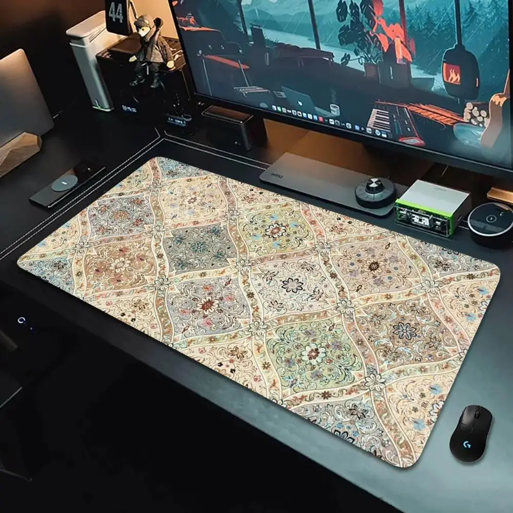 Creative Persian-style patterned mousepad is a PC game accessory that is washable and suitable for families
Creative Persian-style patterned mousepad is a PC game accessory that is washable and suitable for families