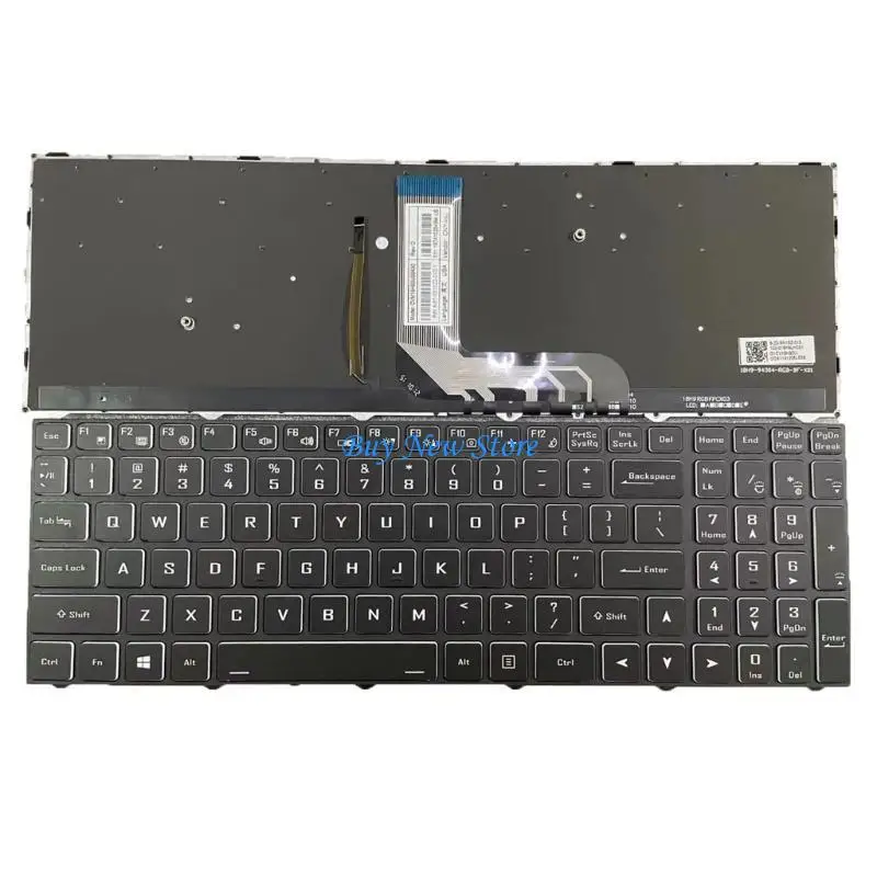 20ce Original US Layout английская клавиатура с RGB -подсвечением для Hasee ZX8 TX6 GX9Laptop 
20ce Original US Layout английская клавиатура с RGB -подсвечением для Hasee ZX8 TX6 GX9Laptop