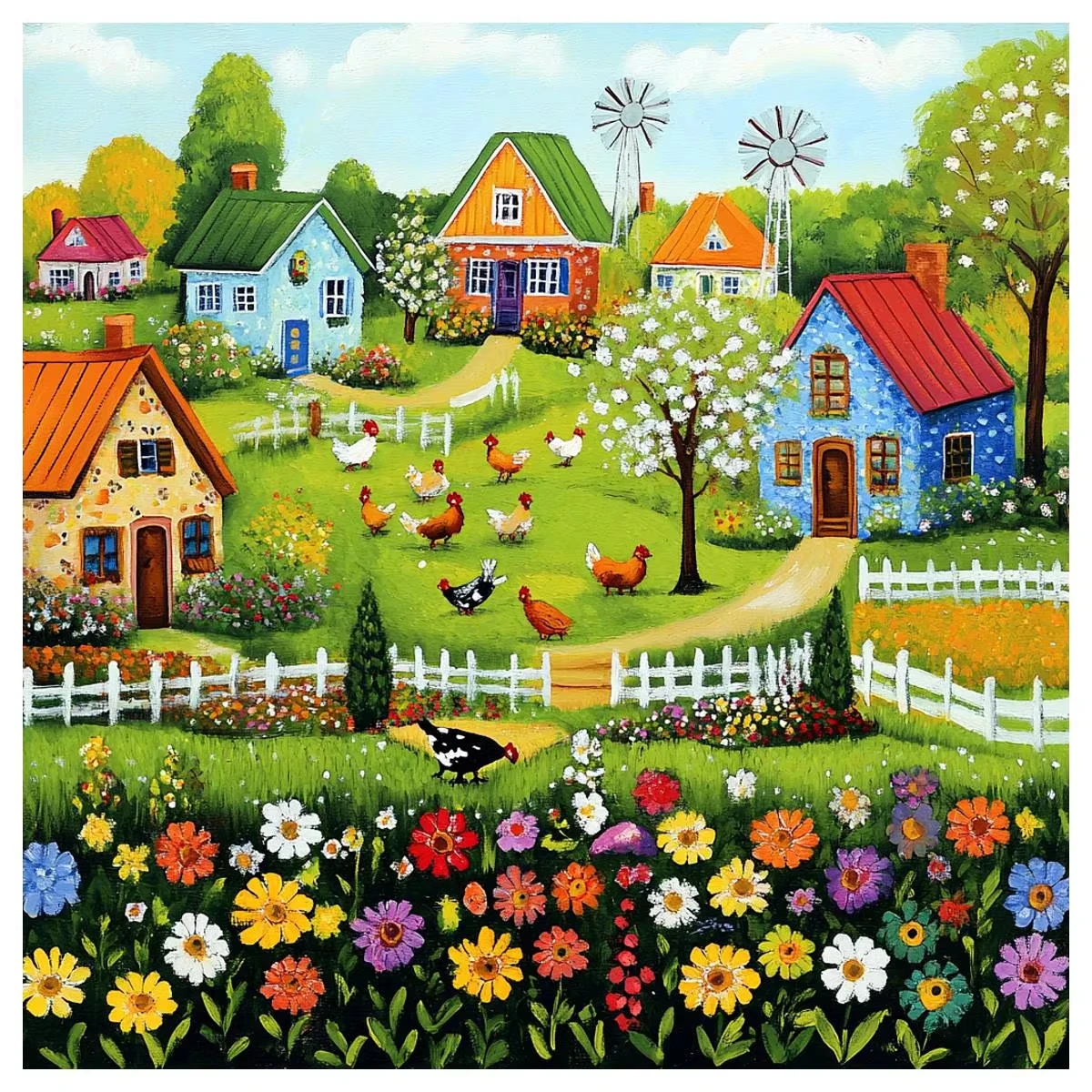 Fairy Tale Town 500PCS/1024 PCS Jigsaw Puzzlest Relaxing Family Activity Games for Living Room Home Decor Gift
Fairy Tale Town 500PCS/1024 PCS Jigsaw Puzzlest Relaxing Family Activity Games for Living Room Home Decor Gift
