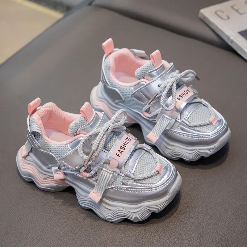 New 2025 Spring Children Sport Running Shoes Mesh Breathable Casual Sneakers for Kids Boy Girls Fashion School Shoes
New 2025 Spring Children Sport Running Shoes Mesh Breathable Casual Sneakers for Kids Boy Girls Fashion School Shoes