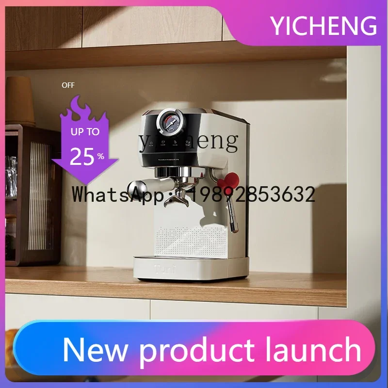 S1 Italian Coffee Machine Small Household Semi-Automatic Double Boiler Extraction Concentrated Steam Frothed Milk
S1 Italian Coffee Machine Small Household Semi-Automatic Double Boiler Extraction Concentrated Steam Frothed Milk