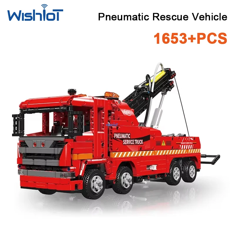 Mould King 19017 1653pcs Pneumatic Rescue Vehicle Model Construction Small Granule Building Block Assembly Toy Holiday Gifts
Mould King 19017 1653pcs Pneumatic Rescue Vehicle Model Construction Small Granule Building Block Assembly Toy Holiday Gifts