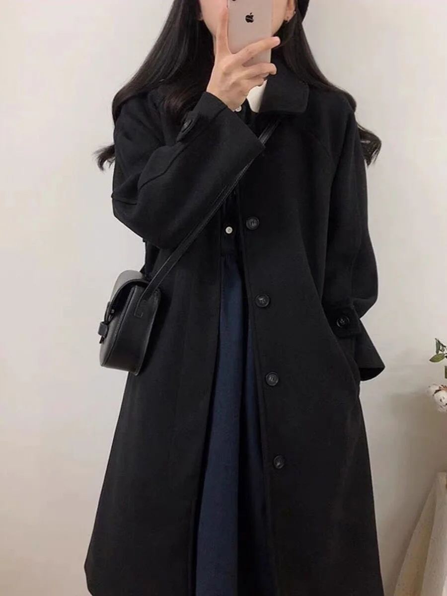 Bla eep Wool down Jaet Women's Mid-Length Thiened Winter Coat Korean Sle Commute Wind Straight Tube 2025 New
Bla eep Wool down Jaet Women's Mid-Length Thiened Winter Coat Korean Sle Commute Wind Straight Tube 2025 New