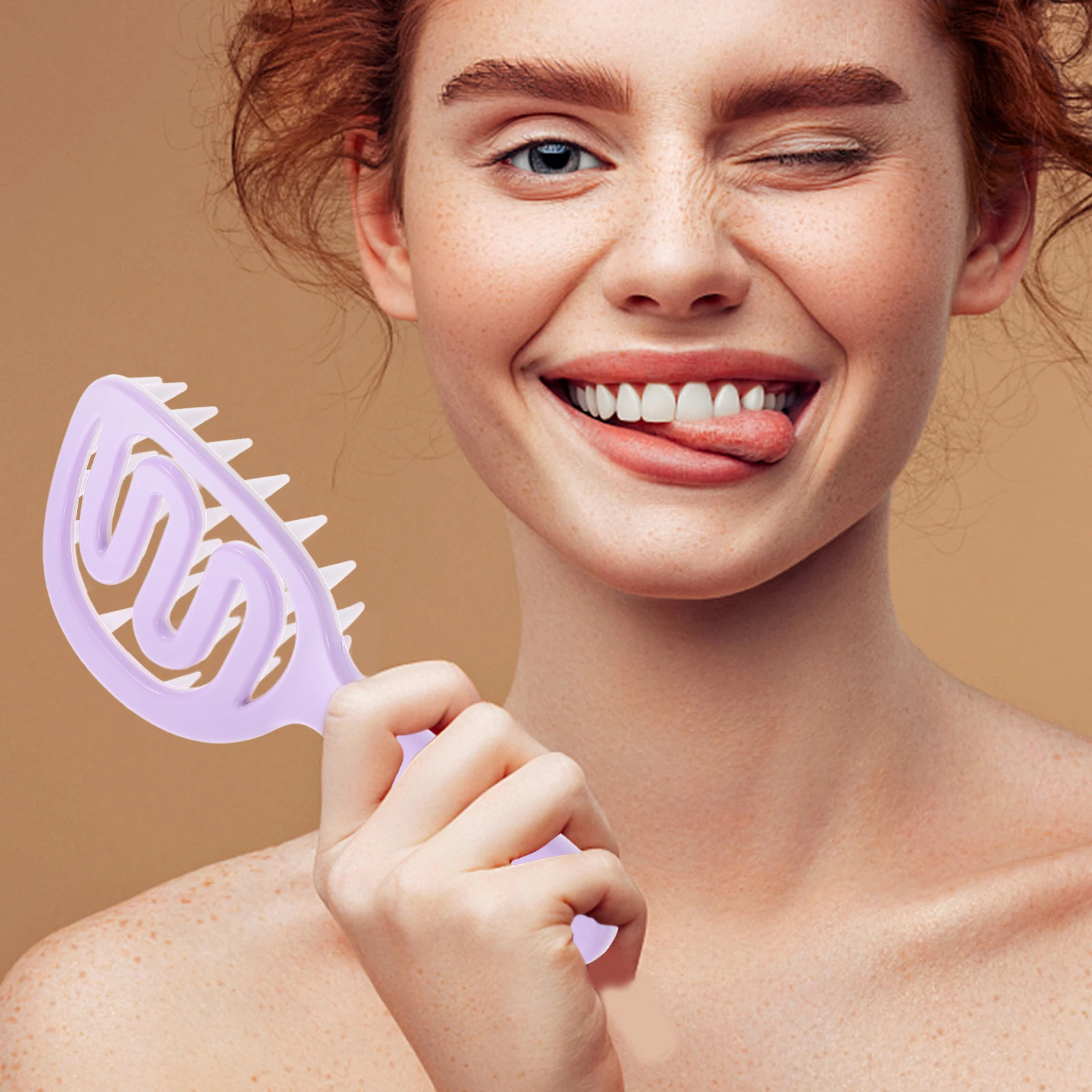 Massage Comb for Curly Hair Brush Lavender Plastic Barber Combs Professional Miss
Massage Comb for Curly Hair Brush Lavender Plastic Barber Combs Professional Miss