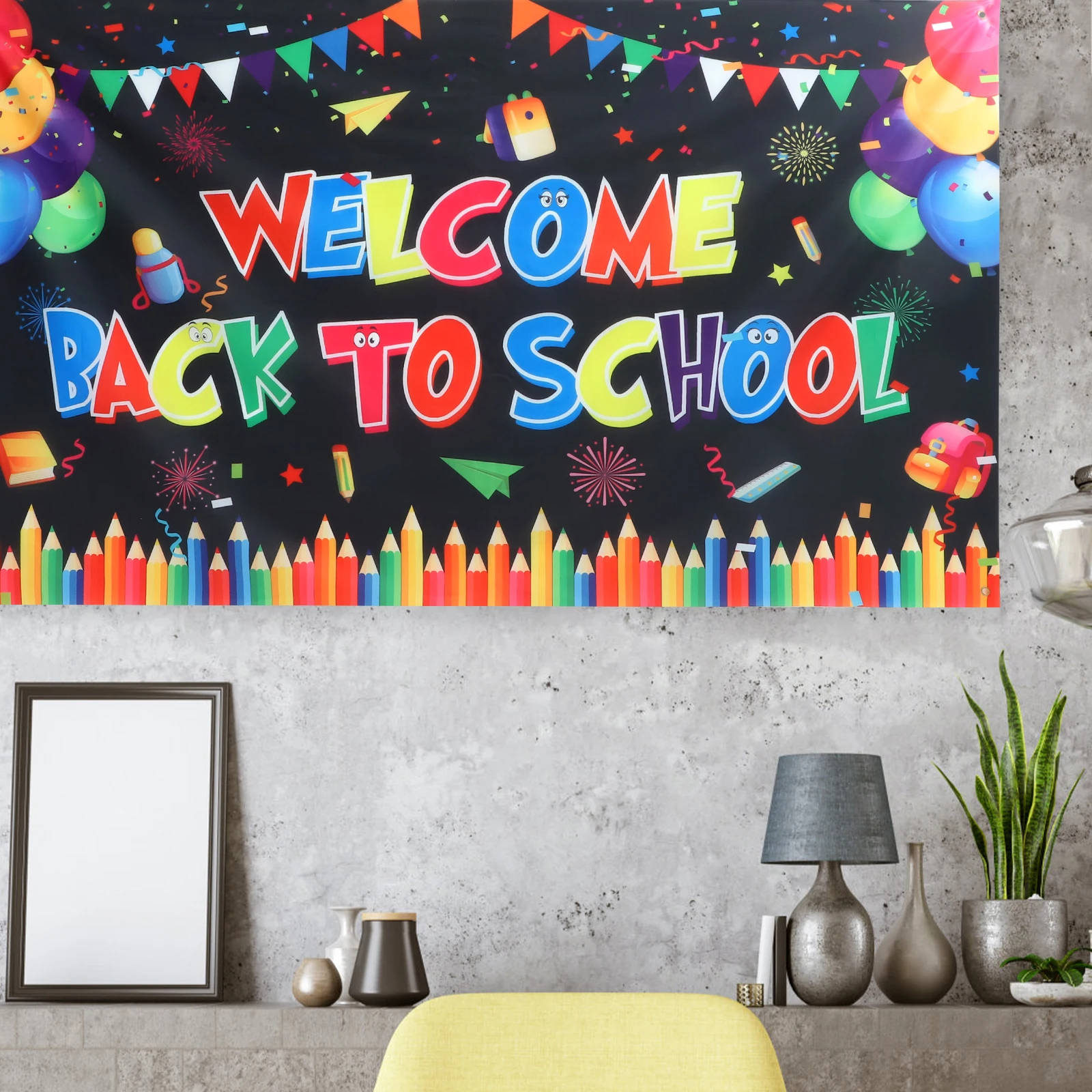 Back to Welcome Hanging Back To School Banner Sign Sign Welcome Banner Classroom Walls Windows Doors
Back to Welcome Hanging Back To School Banner Sign Sign Welcome Banner Classroom Walls Windows Doors