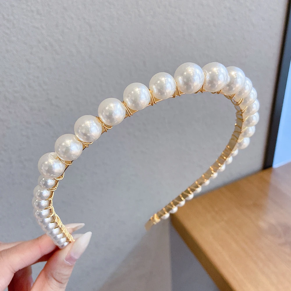 Girls Sweet Flower Headwear Beaded Korean style Hair Hoop Pearl Headband Hair Band Hair Accessories
Girls Sweet Flower Headwear Beaded Korean style Hair Hoop Pearl Headband Hair Band Hair Accessories