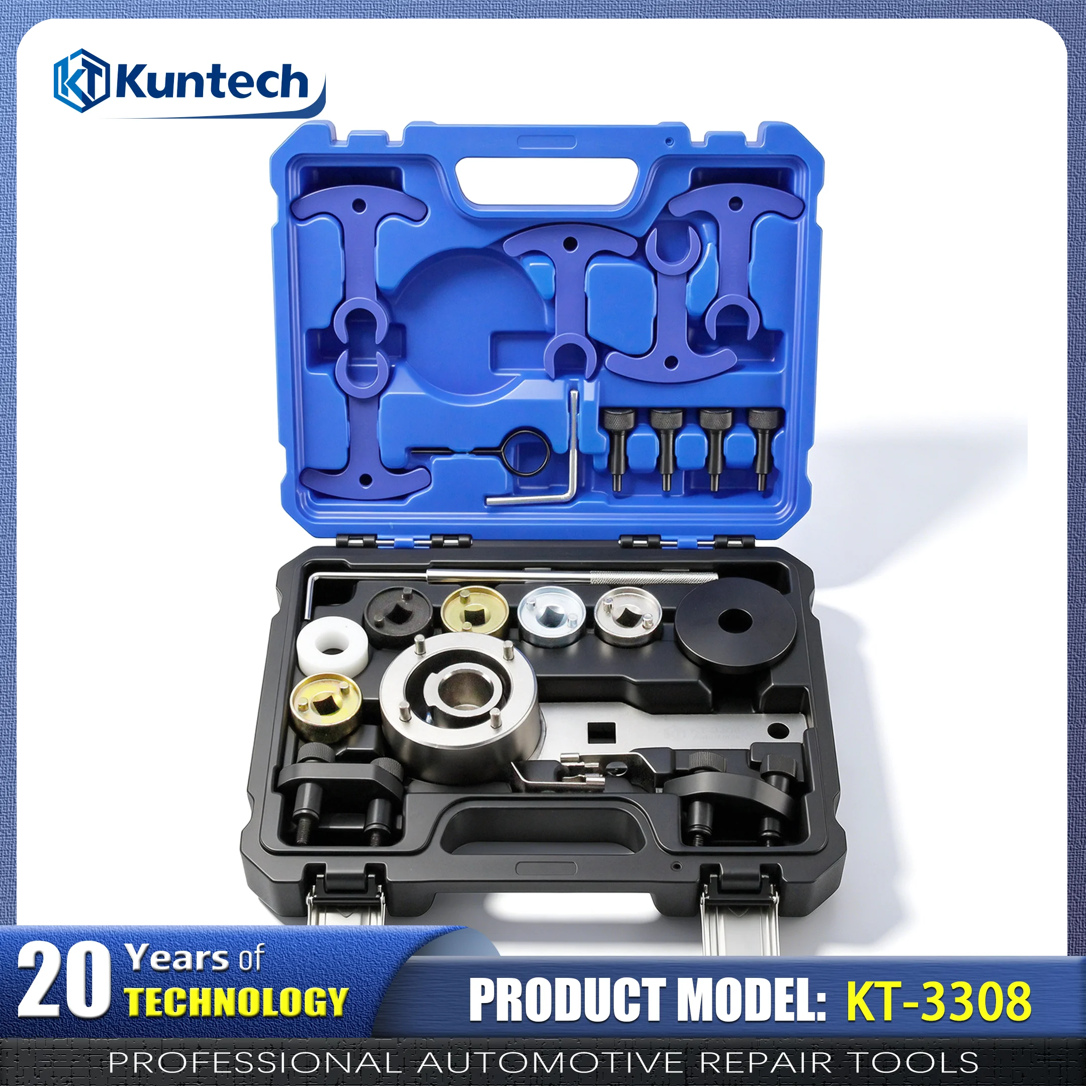 Kuntech EA888 Timing Tool Kit for VW Audi Skoda Seat 1.8T 2.0T TSI TFSI Engine Camshaft Crankshaft Alignment Locking Tool
Kuntech EA888 Timing Tool Kit for VW Audi Skoda Seat 1.8T 2.0T TSI TFSI Engine Camshaft Crankshaft Alignment Locking Tool