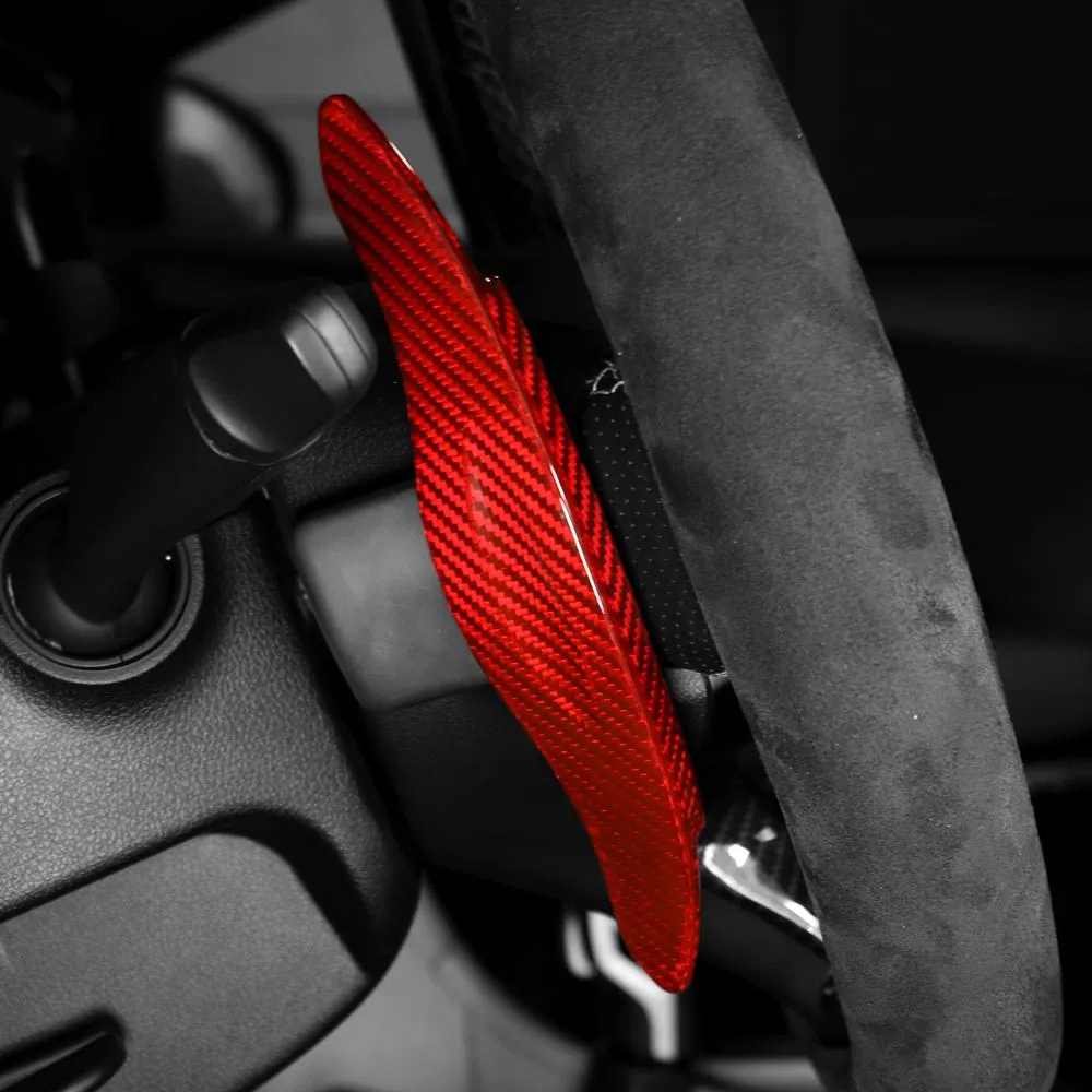 Для Hyundai I30 N / Elantra CN7 N/CN7N: 2 шт. накладок-удлинителей на подрулевые лепестки из настоящего карбона, аксессуары для тюнинга
Для Hyundai I30 N / Elantra CN7 N/CN7N: 2 шт. накладок-удлинителей на подрулевые лепестки из настоящего карбона, аксессуары для тюнинга