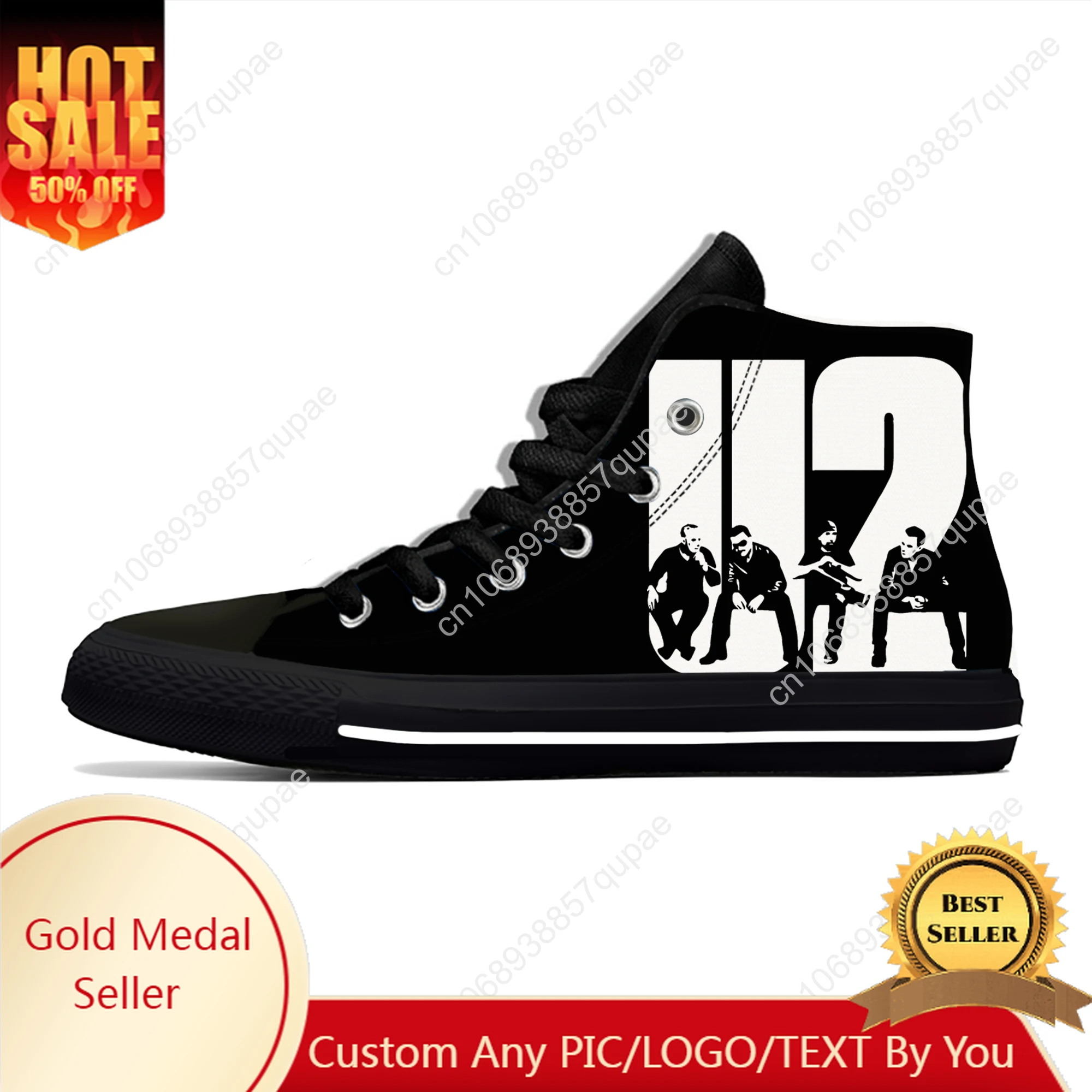 U2 High Top Sneakers Music Rock Band Mens Womens Teenager Casual Shoes Canvas Running Shoes 3D Print Breathable Lightweight Shoe
U2 High Top Sneakers Music Rock Band Mens Womens Teenager Casual Shoes Canvas Running Shoes 3D Print Breathable Lightweight Shoe