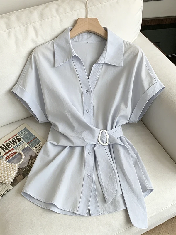 Fashionable Lace Patchwork Neck Short Sleeve Shirt Summer 2026 Korean Style Breathable Loose Fit Skin-friendly Cover-up Top
Fashionable Lace Patchwork Neck Short Sleeve Shirt Summer 2026 Korean Style Breathable Loose Fit Skin-friendly Cover-up Top