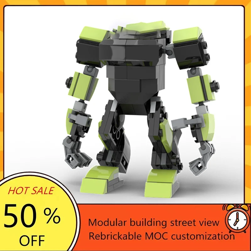 128PCS Popular Space War Movie Model MOC Building Bricks Mech MH-S-2 Modular Technology Gifts Holiday Assemble Children Toy Suit
128PCS Popular Space War Movie Model MOC Building Bricks Mech MH-S-2 Modular Technology Gifts Holiday Assemble Children Toy Suit