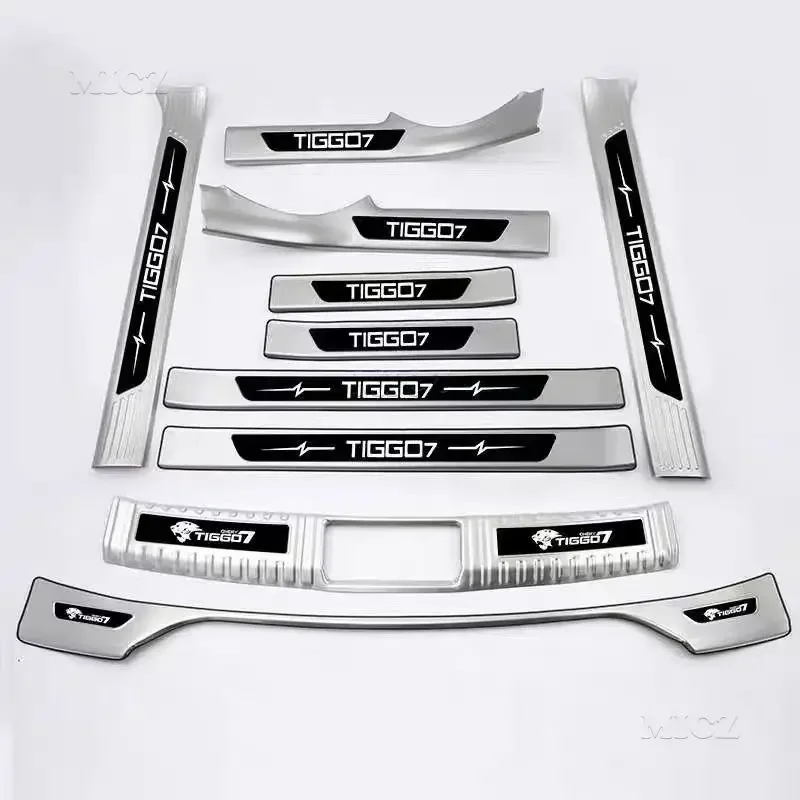 For CHERY TIGGO 7 Stainless Steel Car Threshold Guard Trunk Threshold Guard Plate Anti-scratch Car Accessories 2020-2021
For CHERY TIGGO 7 Stainless Steel Car Threshold Guard Trunk Threshold Guard Plate Anti-scratch Car Accessories 2020-2021