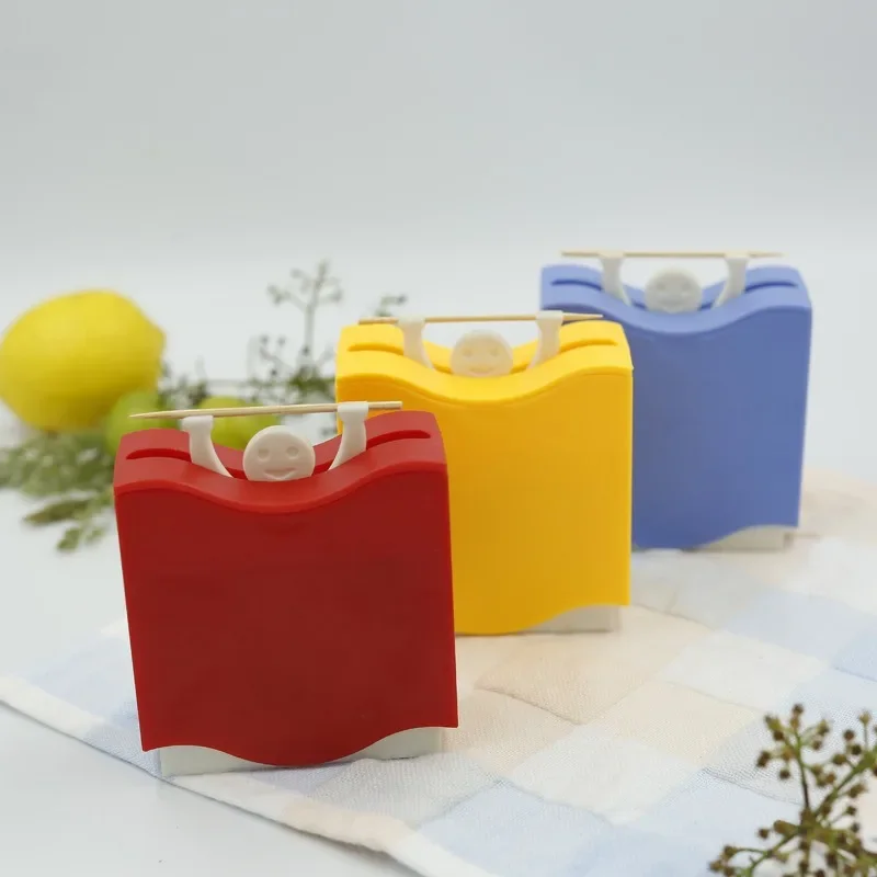 1pcs Creative Automatic Toothpick Box Toothpick Holder Container Household Table Toothpick Storage Box Dispenser Accessories
1pcs Creative Automatic Toothpick Box Toothpick Holder Container Household Table Toothpick Storage Box Dispenser Accessories