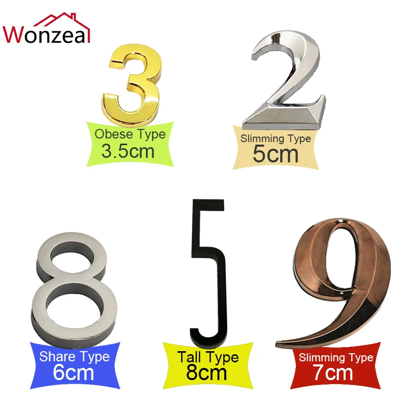 0123456789 Modern Door Plate Plaque Number House Hotel Door Address Digits Sticker Plate Sign ABS Plastic
0123456789 Modern Door Plate Plaque Number House Hotel Door Address Digits Sticker Plate Sign ABS Plastic