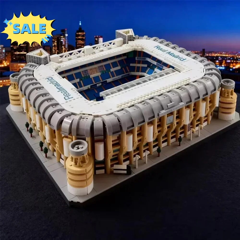New 10299 5878Pcs Santiago Bernabeu Stadium Architecture City Model Building Blocks Bricks Gift Home Decoration
New 10299 5878Pcs Santiago Bernabeu Stadium Architecture City Model Building Blocks Bricks Gift Home Decoration