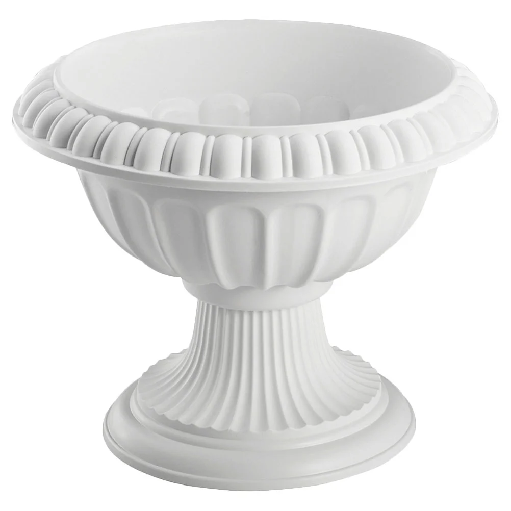 Front Porch Planter Plastic Wedding Flowerpot Wedding Flower Container Decorative Planter classic urn planter
Front Porch Planter Plastic Wedding Flowerpot Wedding Flower Container Decorative Planter classic urn planter