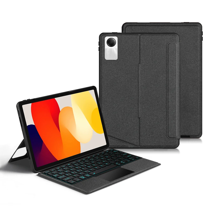 For XIAOMI Redmi Pad SE 11 2023 Removable Backlit Touch Keyboard Case Leather TPU Inner Flip Stand Smart Magnetic Cover Funda
For XIAOMI Redmi Pad SE 11 2023 Removable Backlit Touch Keyboard Case Leather TPU Inner Flip Stand Smart Magnetic Cover Funda