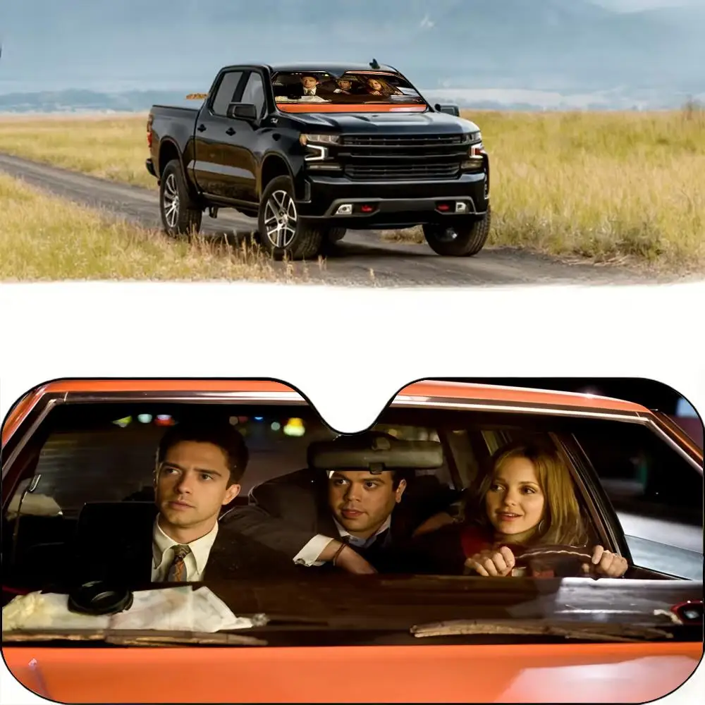 That 70s Show Sun Visor Reusable Aluminum Foil UV Protector Heat Three-layer Insulation Windshield Sunshades
That 70s Show Sun Visor Reusable Aluminum Foil UV Protector Heat Three-layer Insulation Windshield Sunshades