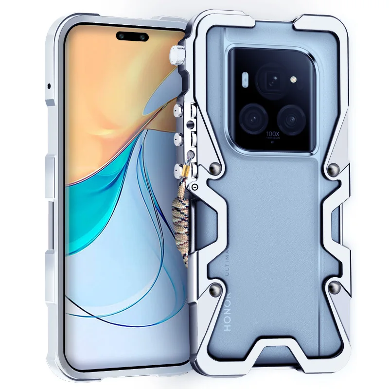 Бронированный винт металлическая рамка противоударный чехол для Huawei Honor Magic 6 Ultimate алюминиевый бампер чехлы 
Бронированный винт металлическая рамка противоударный чехол для Huawei Honor Magic 6 Ultimate алюминиевый бампер чехлы