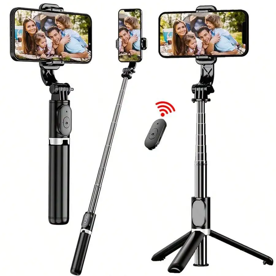 40 Inch Retractable Selfie Stick Professional Floor Tripod For Live Streaming, With Wireless Remote, 360° Rotation, Stable Anti-
40 Inch Retractable Selfie Stick Professional Floor Tripod For Live Streaming, With Wireless Remote, 360° Rotation, Stable Anti-