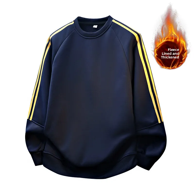 Men's Fce Lined Long Sve Sweatirt Casual Spor Outdoor All Seasons round Ne Overhead Stripe Pattern Warmth
Men's Fce Lined Long Sve Sweatirt Casual Spor Outdoor All Seasons round Ne Overhead Stripe Pattern Warmth