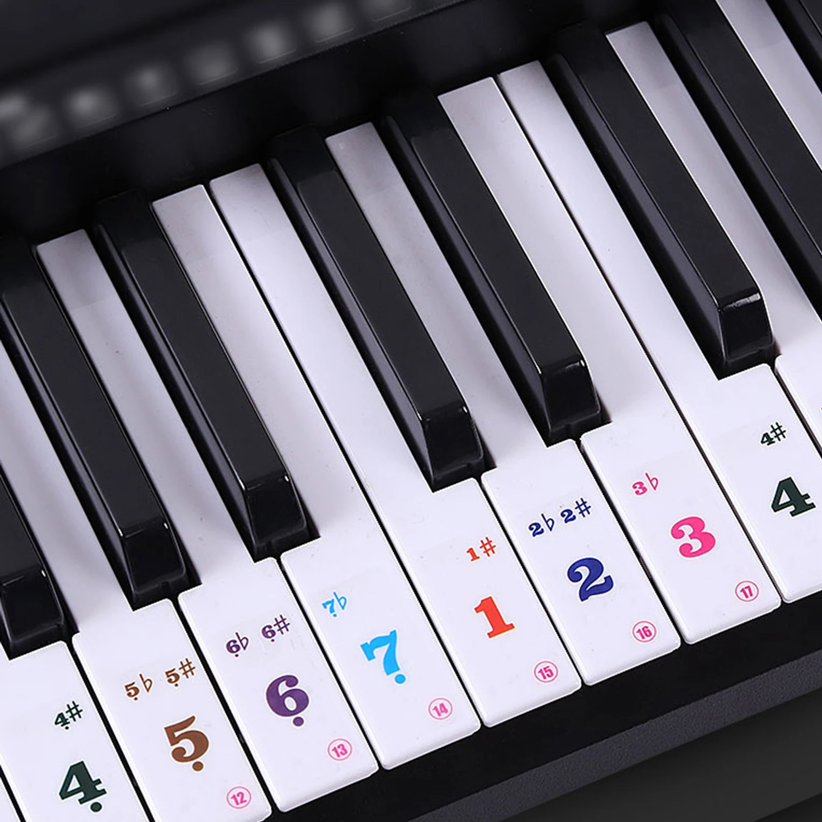 2 Sheets Transparent Keyboard Stickers for 61 Keys Piano Cartoon Numbered Letter Beginner Decal Easy to Paste Practical Piano
2 Sheets Transparent Keyboard Stickers for 61 Keys Piano Cartoon Numbered Letter Beginner Decal Easy to Paste Practical Piano