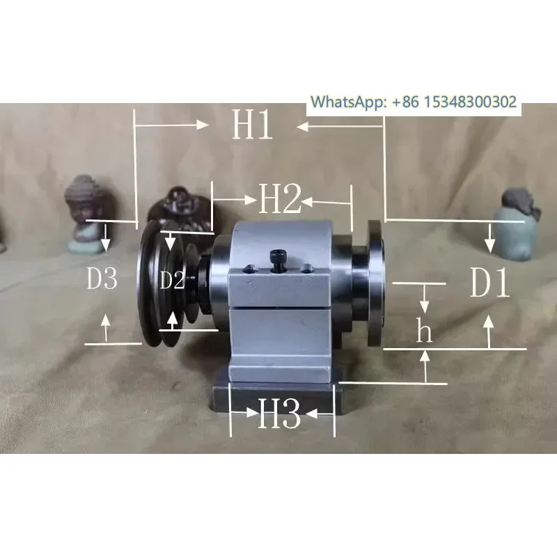 Lathe spindle high-strength lathe head assembly with flange
Lathe spindle high-strength lathe head assembly with flange