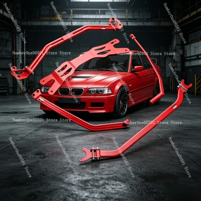 Sway Bar Strut Tower Bar for BMW 3 Series E46 Balance Rod Rear Lower Control Arm Chassis Reinforcement Tuning Parts -lbw011
Sway Bar Strut Tower Bar for BMW 3 Series E46 Balance Rod Rear Lower Control Arm Chassis Reinforcement Tuning Parts -lbw011