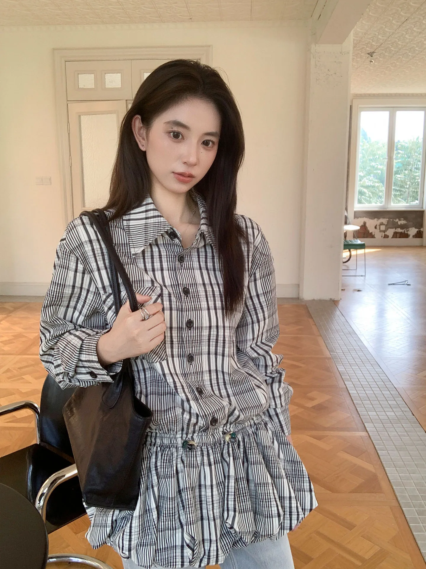 TWINS Manchester College Women's Plaid irt Autumn New Design Waist Cinched Flower Bud ort Skirt Commute Sle Cotton Blend
TWINS Manchester College Women's Plaid irt Autumn New Design Waist Cinched Flower Bud ort Skirt Commute Sle Cotton Blend