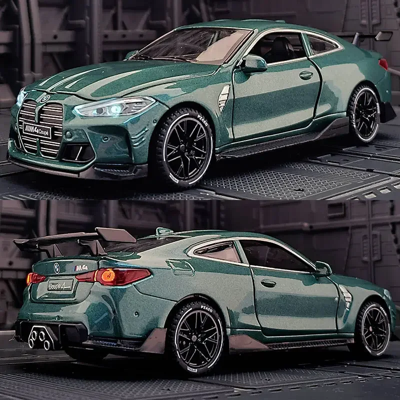 1:32 BMW M4 Coupe Alloy Sports Car Model Diecasts & Toy Vehicles Metal Toy Car Model Sound Light Simulation Collection Gift
1:32 BMW M4 Coupe Alloy Sports Car Model Diecasts & Toy Vehicles Metal Toy Car Model Sound Light Simulation Collection Gift