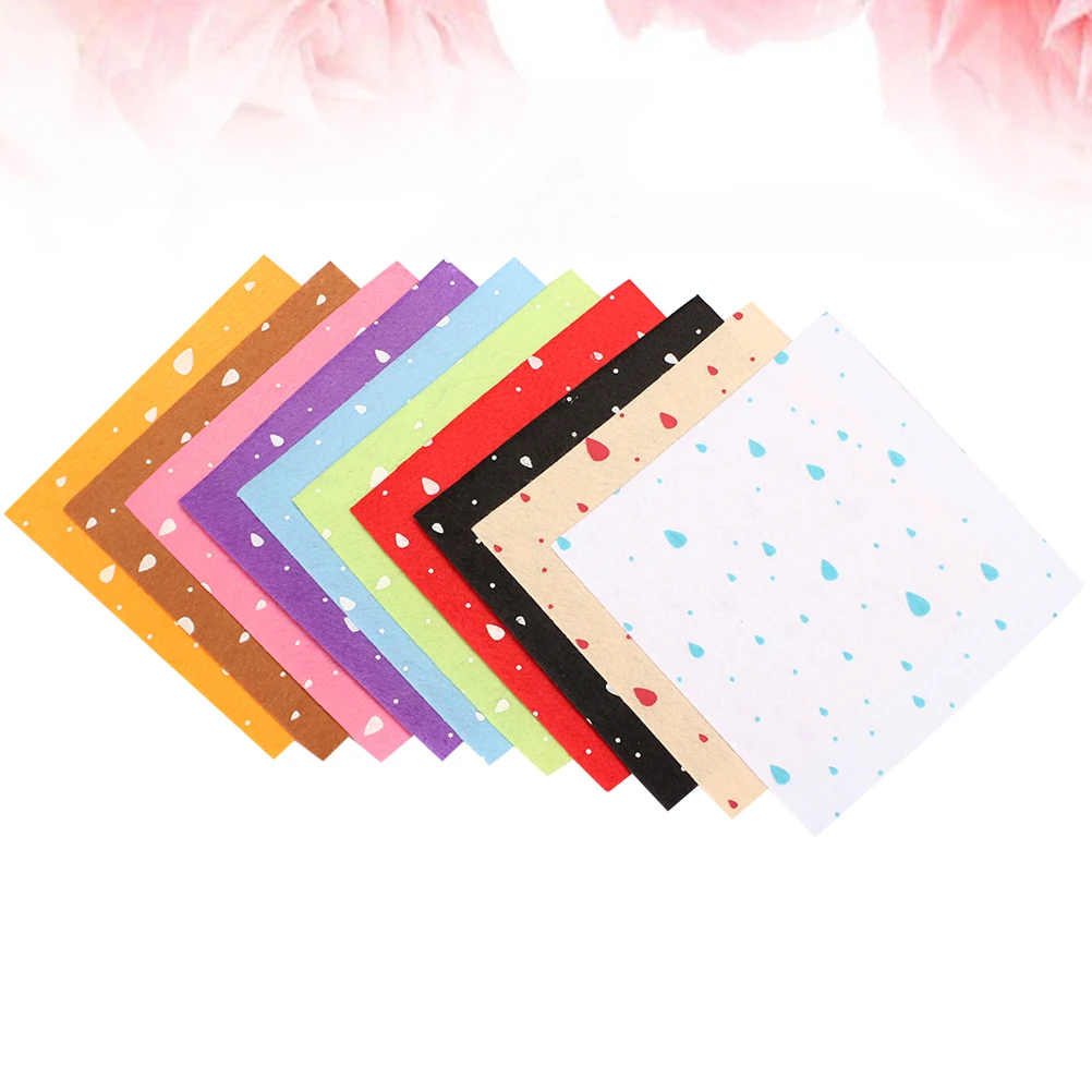 10 Pcs Raindrop Fabric Set Black Felt Nonwoven Material DIY Accessories Slices Child Cloth
10 Pcs Raindrop Fabric Set Black Felt Nonwoven Material DIY Accessories Slices Child Cloth