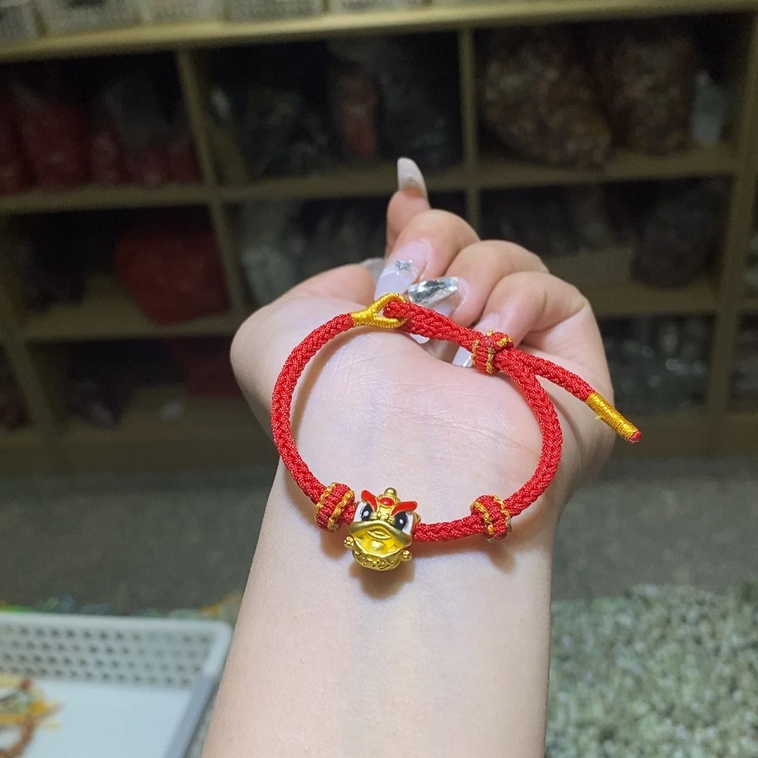 Red hand rope Fulong natal year hand-woven fashionable simple exquisite white original DIY red rope men's and women's models
Red hand rope Fulong natal year hand-woven fashionable simple exquisite white original DIY red rope men's and women's models